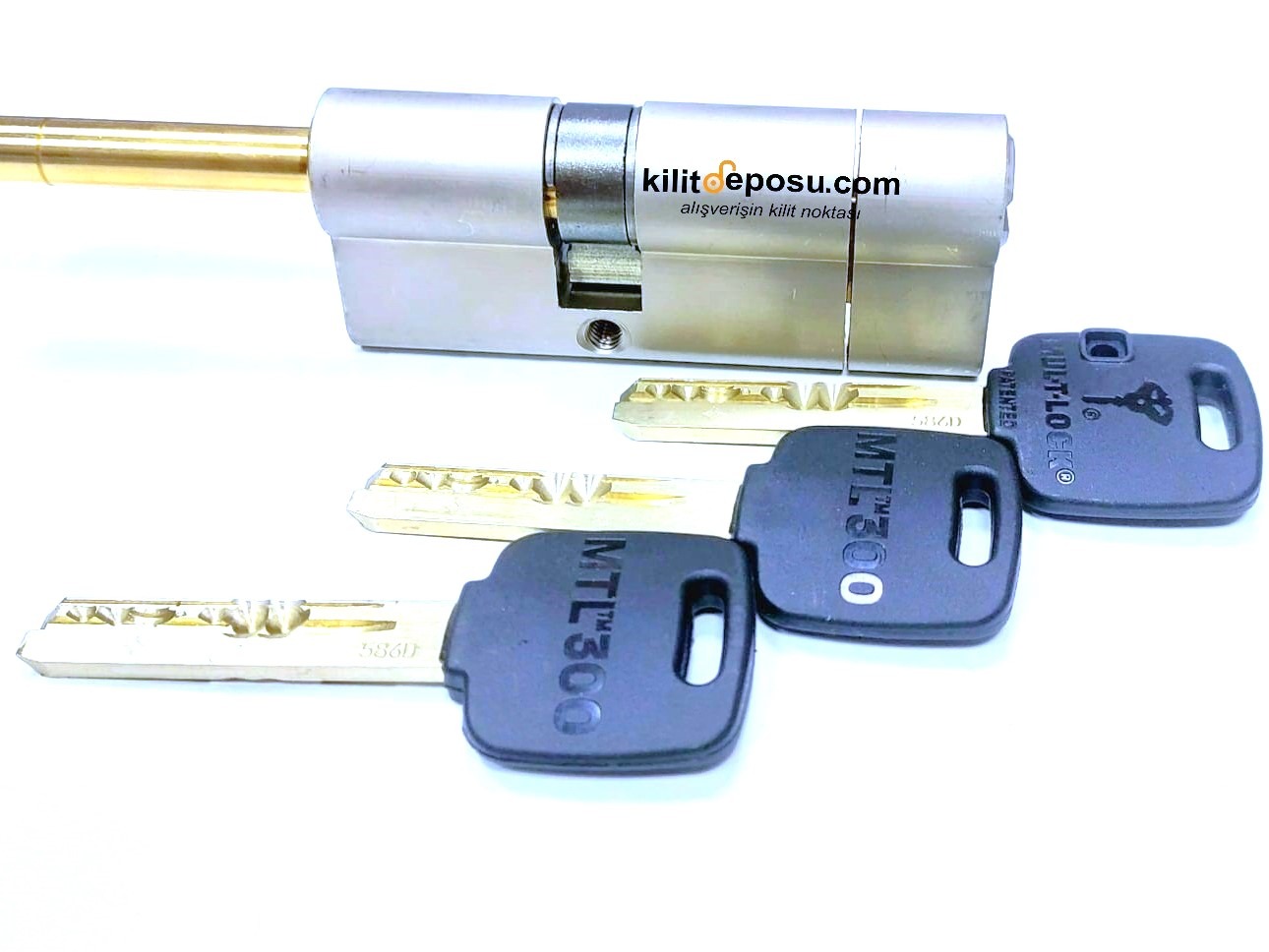 Mul-T-Lock MTL300Kuyruklu Barel Dortek kapı için