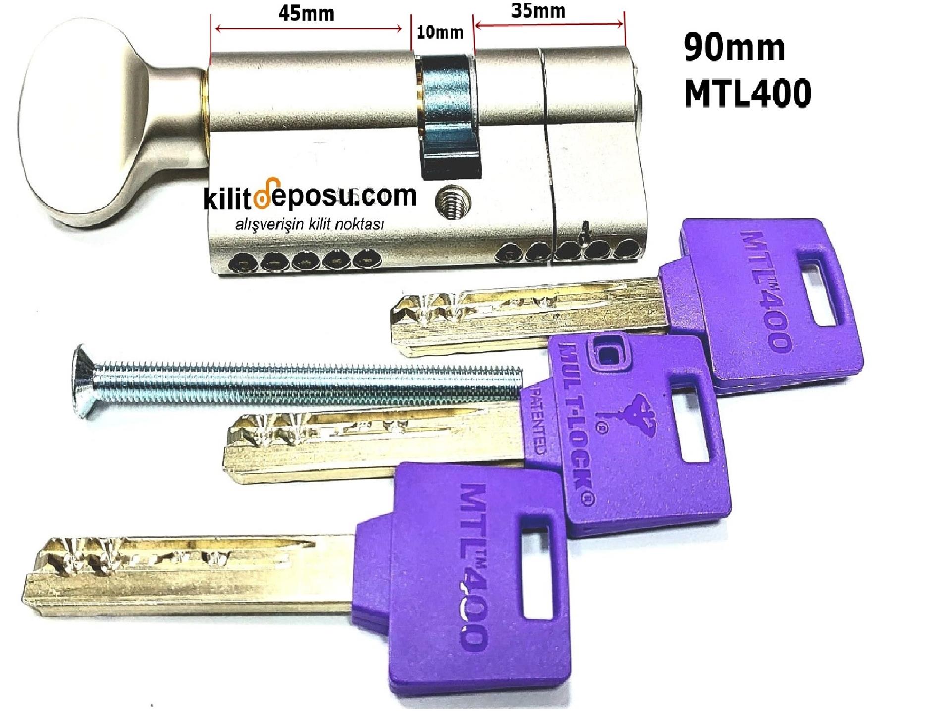 Mul-T-Lock MTL400 90mm Mandallı Barel
