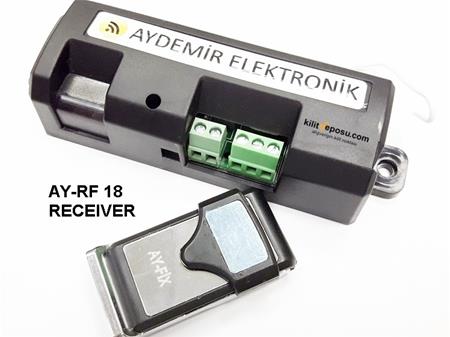  Aydemir Elektronik AY RF 18 RECEIVER Kepenk ve Bariyer Kumanda Alıcısı